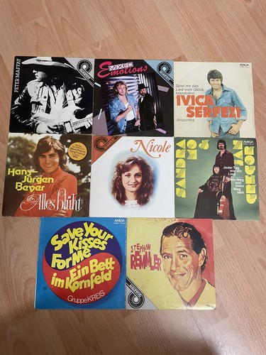 Konvolut ddr platten - vinyl, 7"