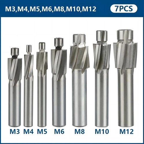 Tlg flachsenker satz - 7, hss