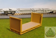 Spur TT Flat Rack gelb