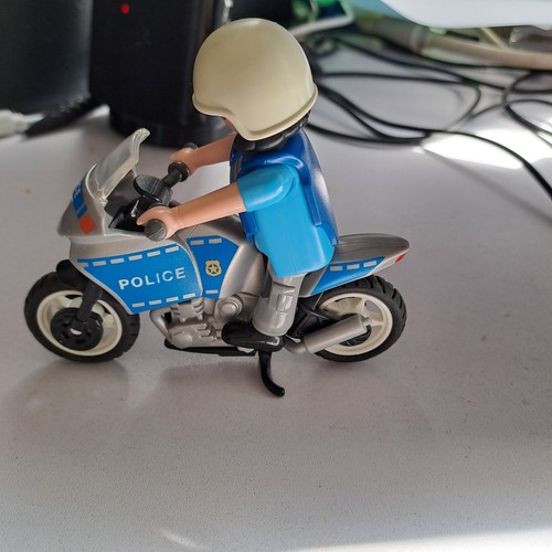 Playmobil polizei motorrad mit - playmobil,