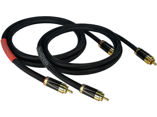 Goldkabel cinch black edition - cinch,