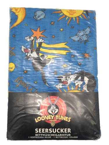 Seersucker bettwäsche looney - seersucker,