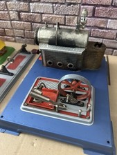 Dampfmaschiene D20 Wilesco plus Anbauteile Betonmischer Mühle