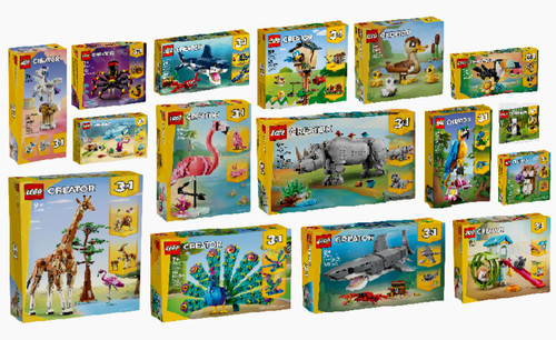 Lego creator tiere zoo - tiere, tiger