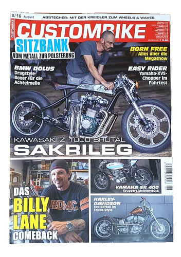 Custombike ausgabe august 16 - custombike,