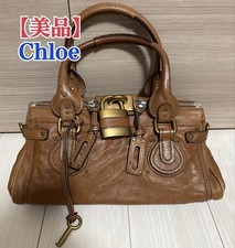 Chloe Paddington Brown Y2k Baguette Shoulder Bag Leather Iconic Designer