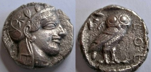 Attika athen tetradrachme - attika, --