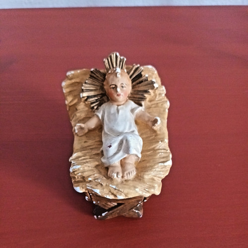 Alte krippenfigur jesuskind - alte,