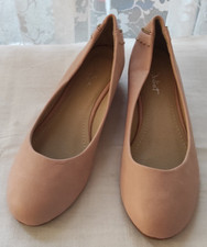 Ballerinas Pumps Schuhe Miniabsatz 2 cm lachs-rosa peach Juliet Gr. 37 