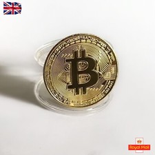 Fein vergoldete Bitcoin