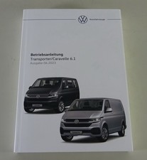 Owners manual handbook vw t6 - manual,