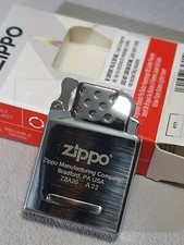 orig. ZIPPO Gaseinsatz mit Drücker ungefüllt, Steinzündung - NEU & ovp - 010485