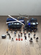 Playmobil Polizei Mega-Set – Fahrzeuge, Figuren & Zubehör | Top Zustand
