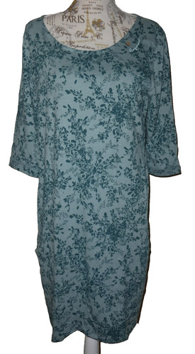 Ragwear jersey kleid 4arm - kleid, 3/4arm