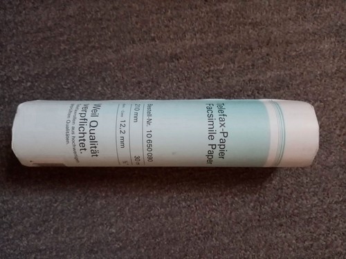 Faxpapier faxrolle rolle fax - faxrolle,