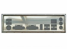 IO I/O   For backplate ASRock QC5000M-ITX Motherboard Backplate OEM #D6