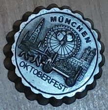 Kronkorkenöffner Flaschenöffner mit Magnet Oktoberfest München Metall