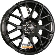 4 Alufelgen 2DRV WH26 Schwarz Glanz Lackiert (SW+) 7,5x17 ET38 4x108 17 Zoll