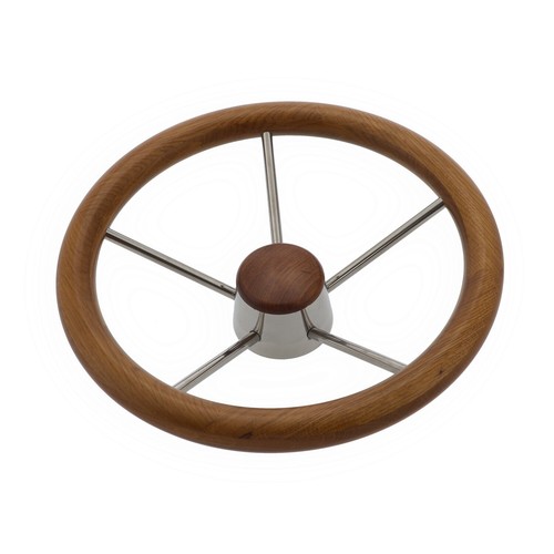 Teak bootslenkrad steuerrad - teak,