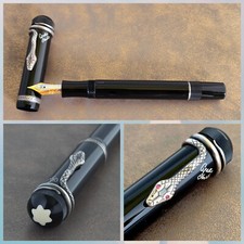 Montblanc Edition 1993 Agatha Christie 925 Silber & 750er Füllfederhalte-Händler