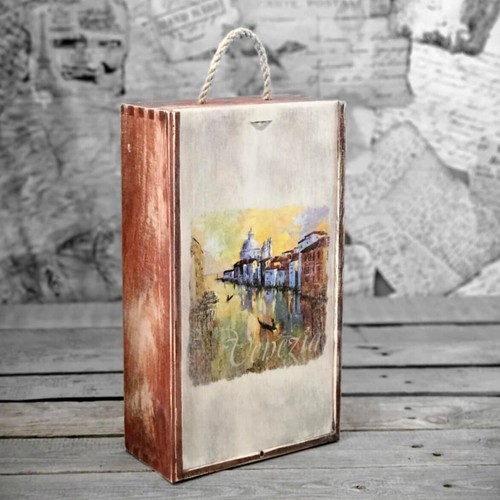 Vintage weinkiste weinbox für - vintage,