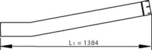 Abgasrohr dinex 81607 - dinex,