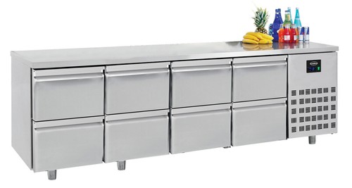 Gastro edelstahl kühltisch - gastro,