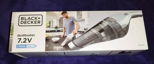 Black decker dustbuster 2v - dustbuster, 7.2v