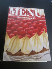 Menü Backen von A - Z  (