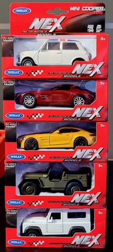 Welly modell autos mini - 5,