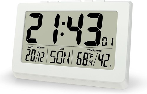 Digitale wanduhr - digitale,