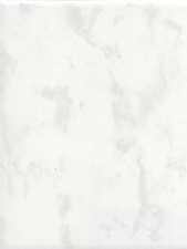 Wandfliese 15x20cm Weiß Matt Grau Marmoriert Steingut