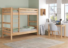 Breites etagenbett massivholz - etagenbett,