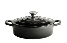 Bräter mit Deckel Gusseisen