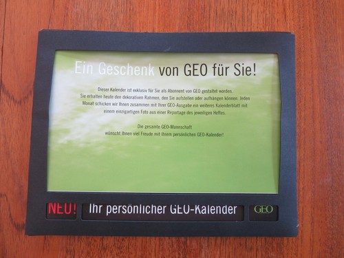 Kalender geo tischkalender - kalender,