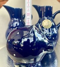 Rheinsberg Keramik Essig-und Ölkännchem, Sparschwein  Neu handgemalt