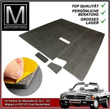 Mercedes SL SLC W107 R107 Motor Dämmmatte Passform insulation Dämmung KLEBEND