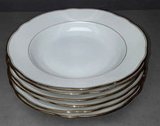 Suppenteller Goldwellenrand