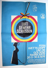 DDR Plakat GST Schießsport