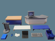 Playmobil Handy Telefon Computer Schreibtisch Laptop Büro Möbel Auswahl uvm.