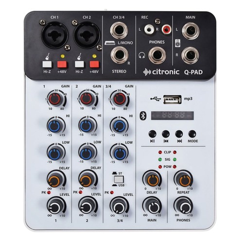 Citronic pad mini mixer - q-pad,