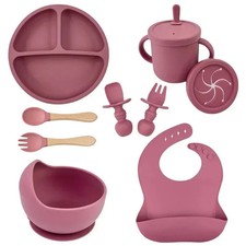 Baby Silikon Geschirr Set