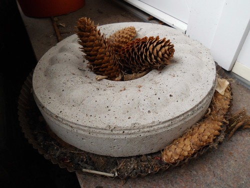 Beton kuchen kranz uni - -,