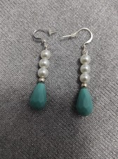 Ohrringe Türkiser 6mm