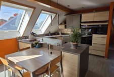 Große Inselküche Einbauküche Vorführküche Musterküche Alnoplan Abverkaufsküche