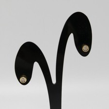 585/-er Gold - Ohrstecker mit Diamant ca.0.16ct. TW SI1 - Ø 4.4mm