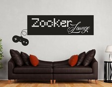 Wandtattoo gamer spruch Zocker