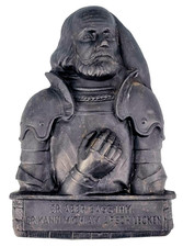 Großes Gusseisen Relief Götz