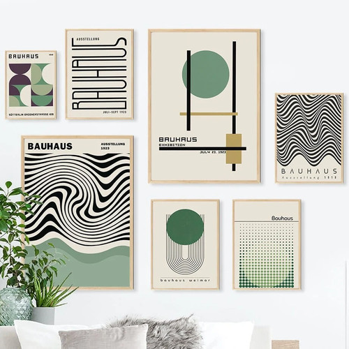 Poster bauhaus wandkunst - poster,