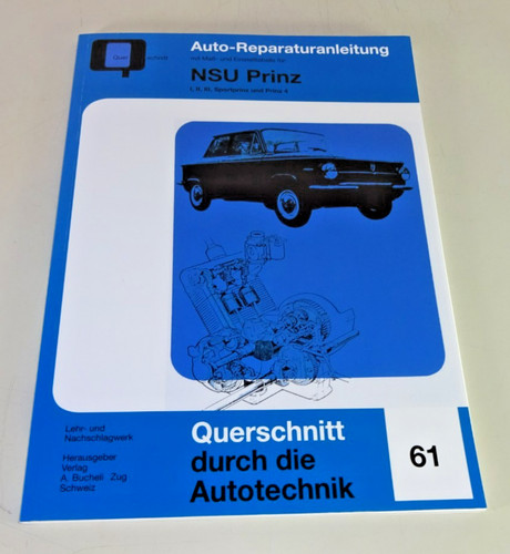 Reparaturanleitung nsu prinz - reparaturanleitung,